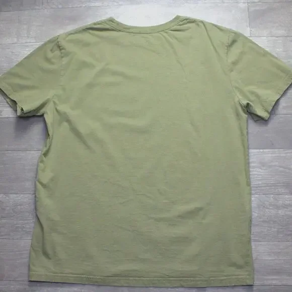 Harley Davidson OD Green Special Oil Short Sleeve Cotton T Shirt Size L - Picture 4 of 5